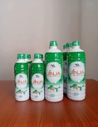 Jinja Herbal Extract – herbal wellness tonic in white bottles with green caps
